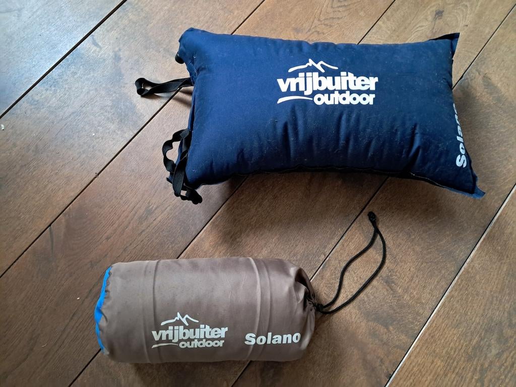 2 x inflatable hoofdkussen voor kamperen/reizen/vliegen., Ophalen of Verzenden, Nieuw, 2-persoons