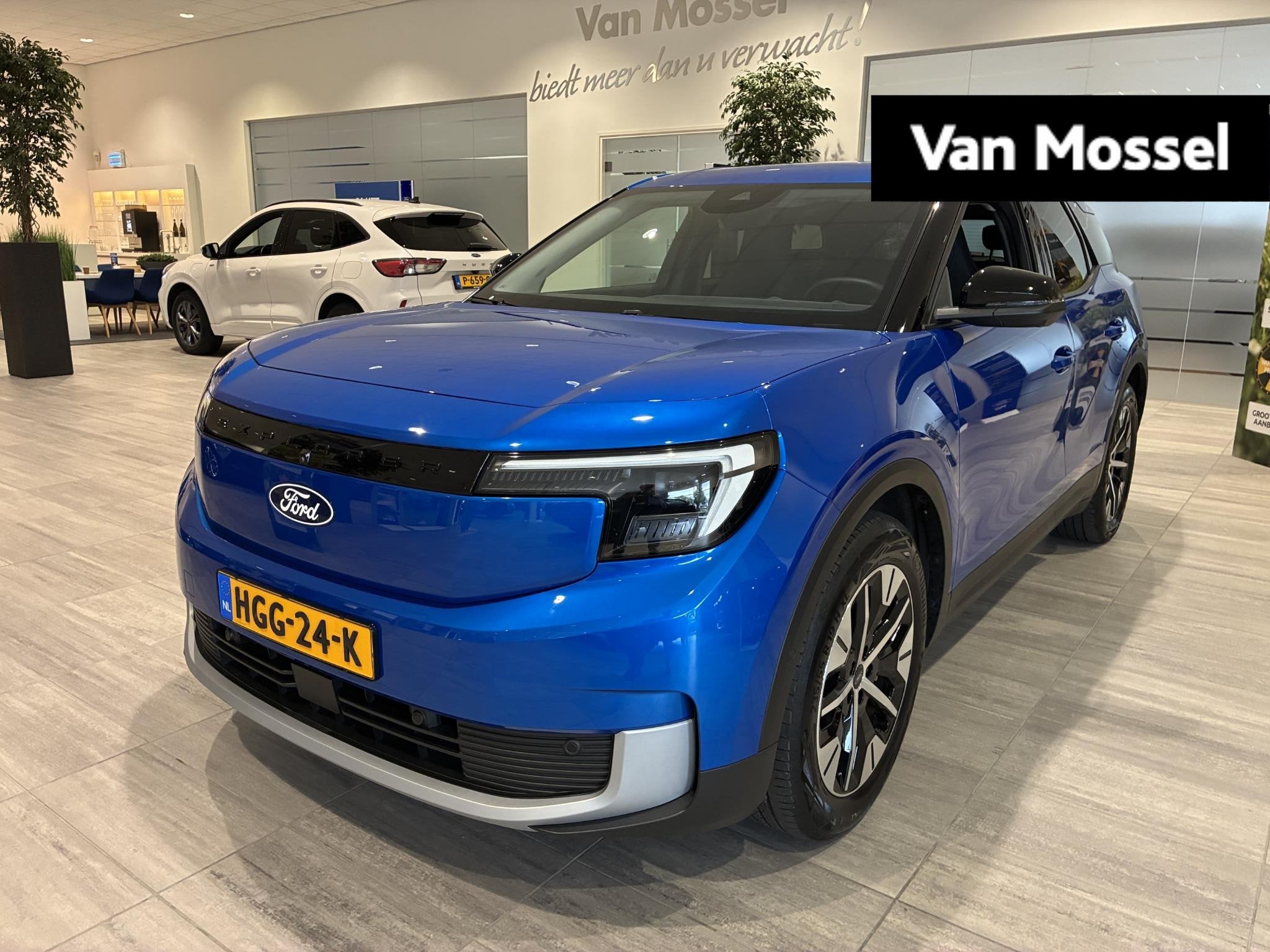 Ford Explorer Extended Range RWD 77 kWh Select - Driver assi, Auto's, Ford, Automaat, 12 maanden, Blauw, Te koop