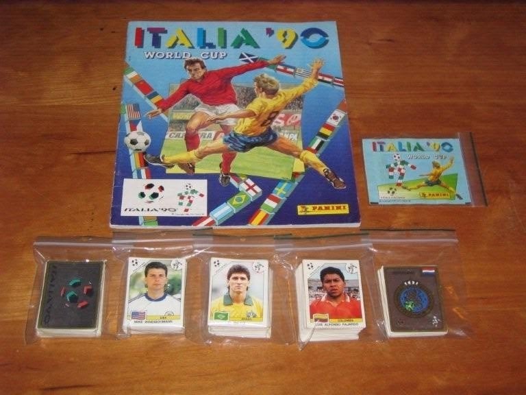 Panini Italia '90 World Cup Album met stickers, Ophalen of Verzenden