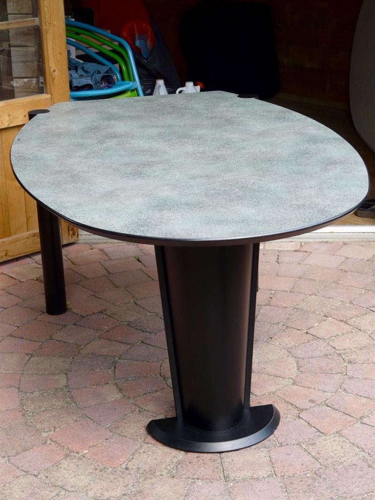 eettafel, Huis en Inrichting, Tafels | Eettafels, Ophalen, Gebruikt, 50 tot 100 cm, Vijf personen of meer