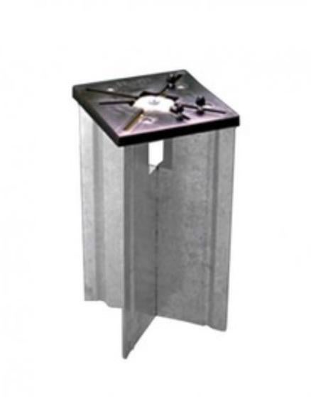 Belasdo Sokkel toebehoor verlichting mast 2,5M staal, Ophalen, Nieuw, Netvoeding, 50 tot 250 watt