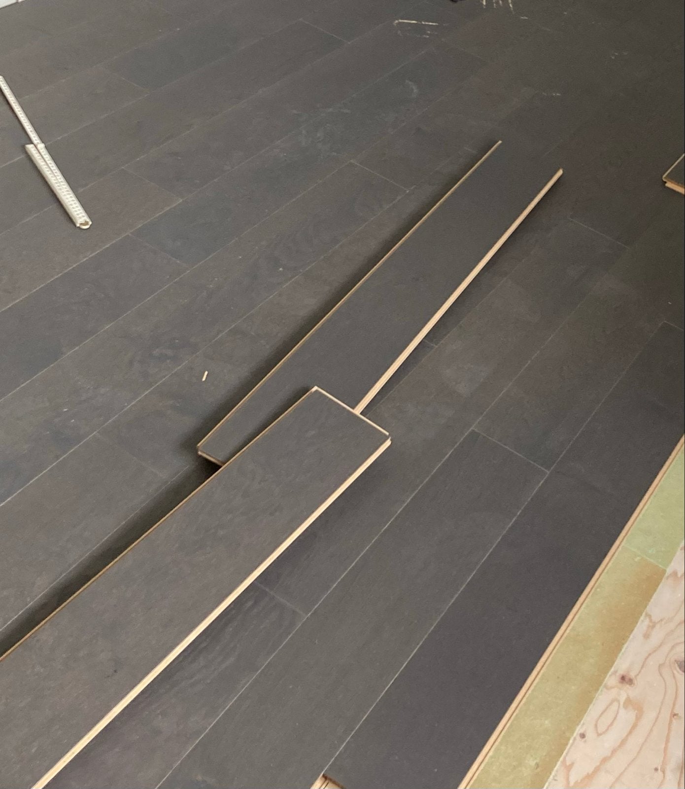 Houten vloer- Grijs Anthracite 30m2, Doe-het-zelf en Verbouw, Ophalen, 50 tot 150 cm, Nieuw, Minder dan 5 m²