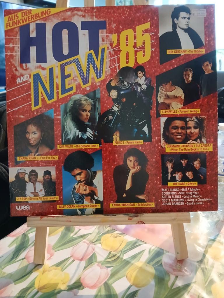 Hot and New '85 LP - Diverse Artiesten, Gebruikt, Ophalen of Verzenden, Complilatie, Pop
