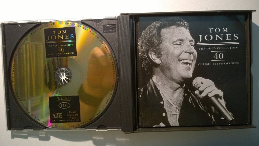 Tom Jones - The Gold Collection 40 Classic Performances, Ophalen of Verzenden, Zo goed als nieuw, Pop, Album