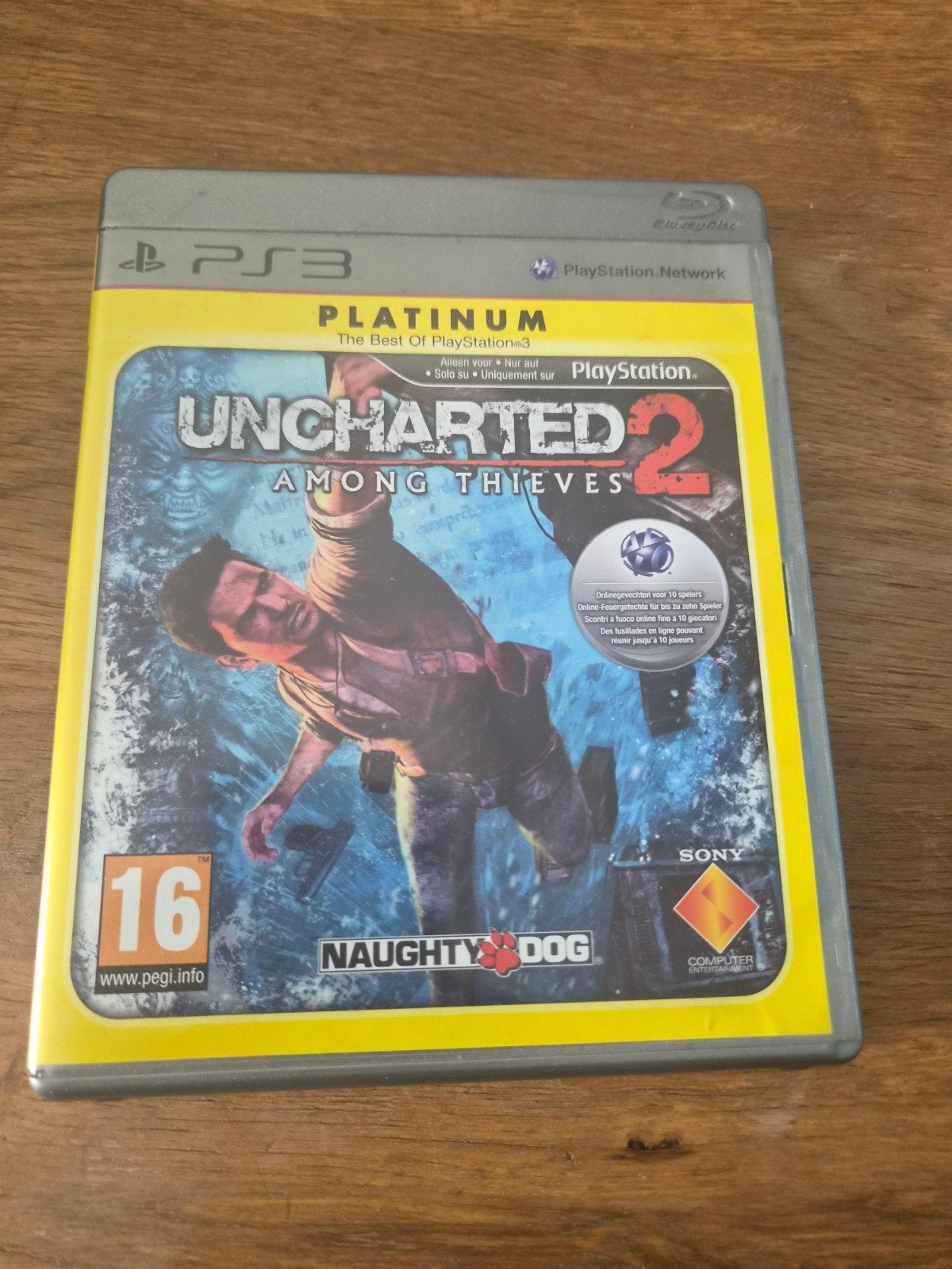 Uncharted 2: Among Thieves Platinum Edition PS3, Avontuur en Actie, Online, Gebruikt, 1 speler