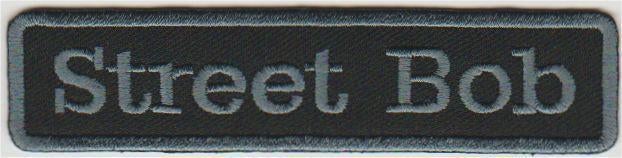 Harley Davidson Street Bob stoffen opstrijk patch embleem #2, Ophalen of Verzenden, Nieuw