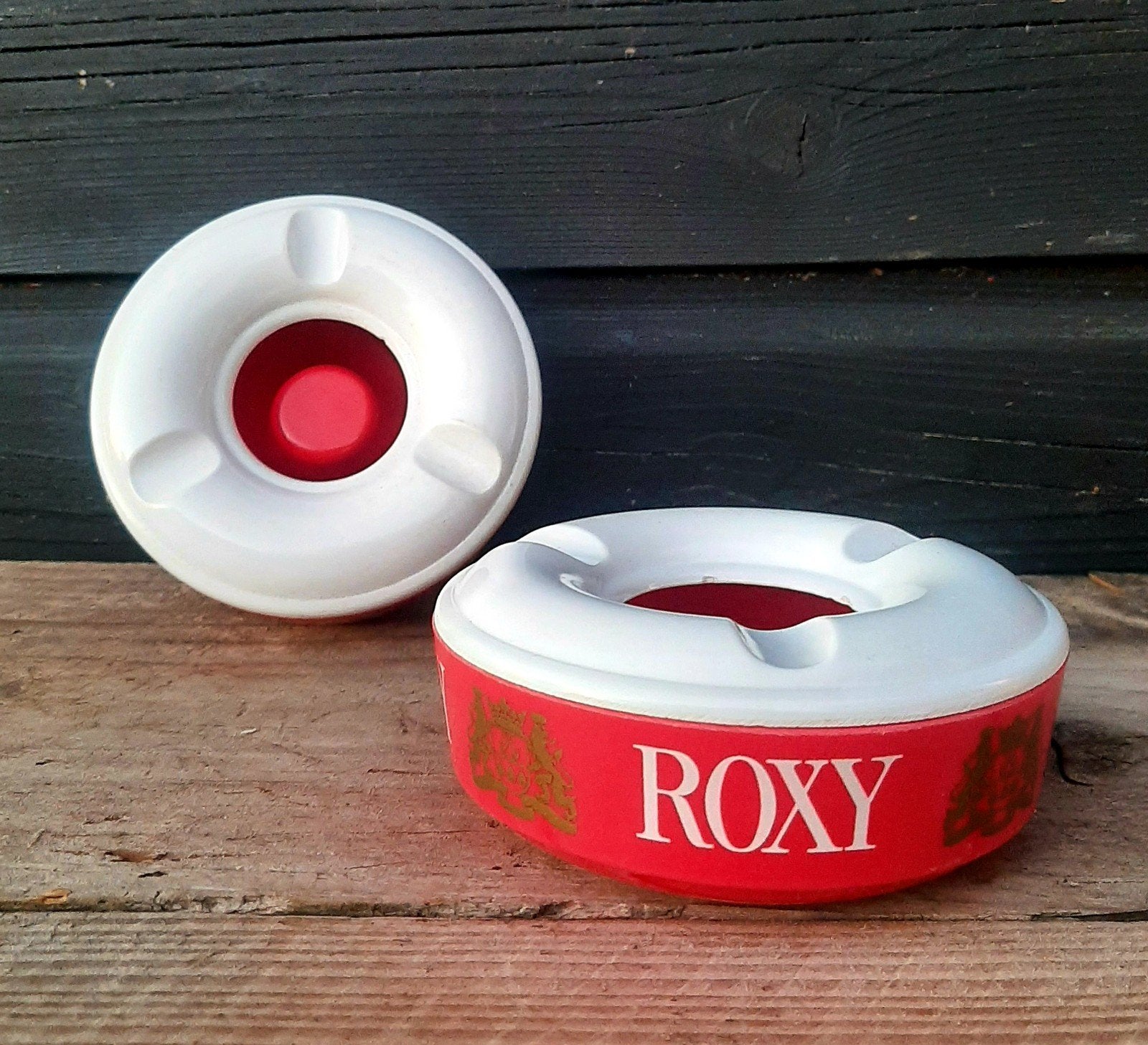 Vintage ROXY Asbak - (Sigaretten / Niemeyer / Retro), Ophalen of Verzenden, Zo goed als nieuw, Asbak