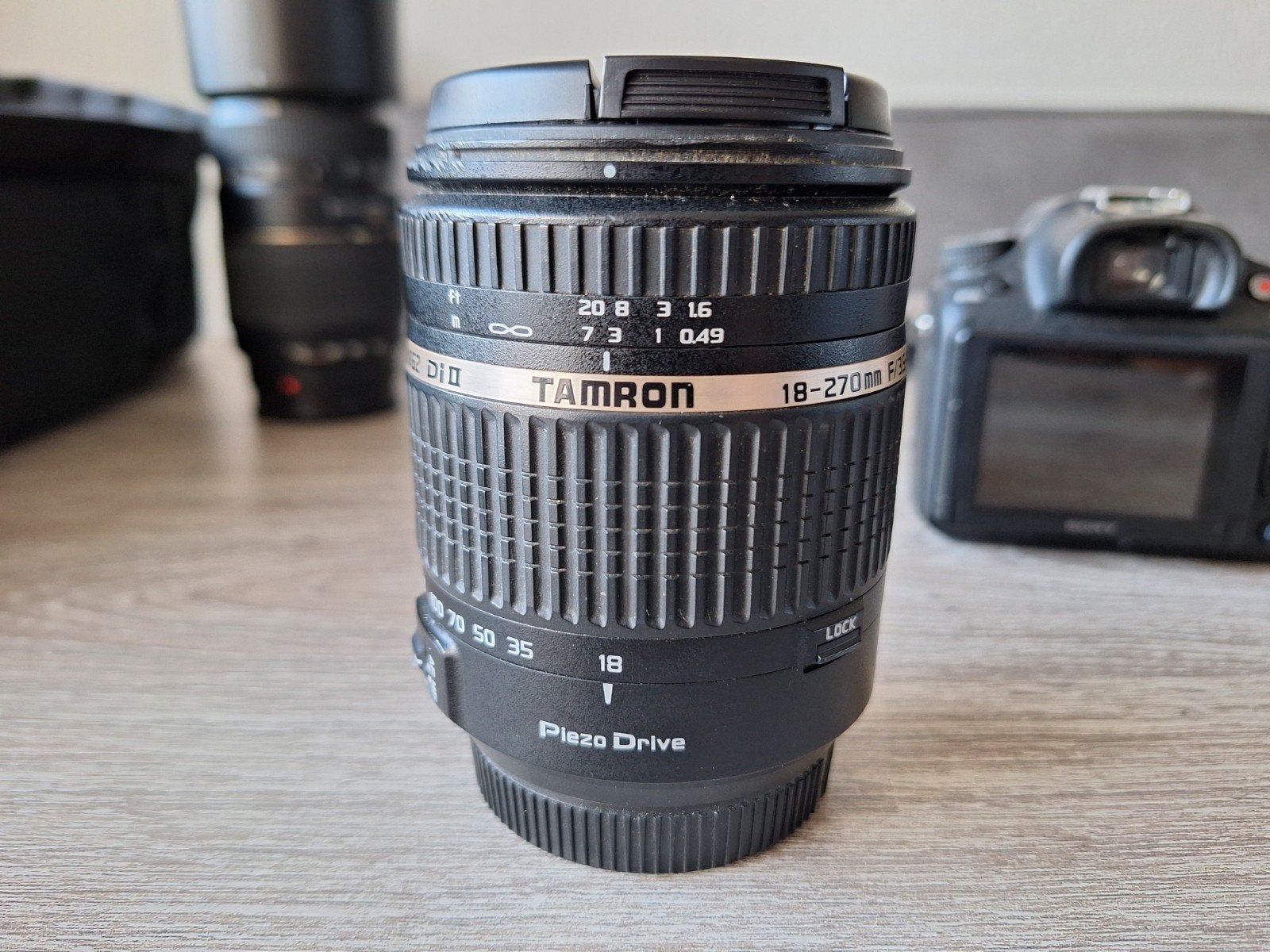 Tamron 18-270mm F/3.5-6.3 A-mount lens, Audio, Tv en Foto, Fotografie | Lenzen en Objectieven, Ophalen of Verzenden, Gebruikt