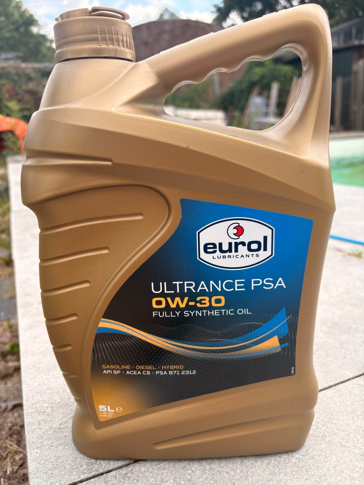 Eurol Ultrance PSA 0W-30 Volledig Synthetische Motorolie 5L, Ophalen, Nieuw, Overige automerken