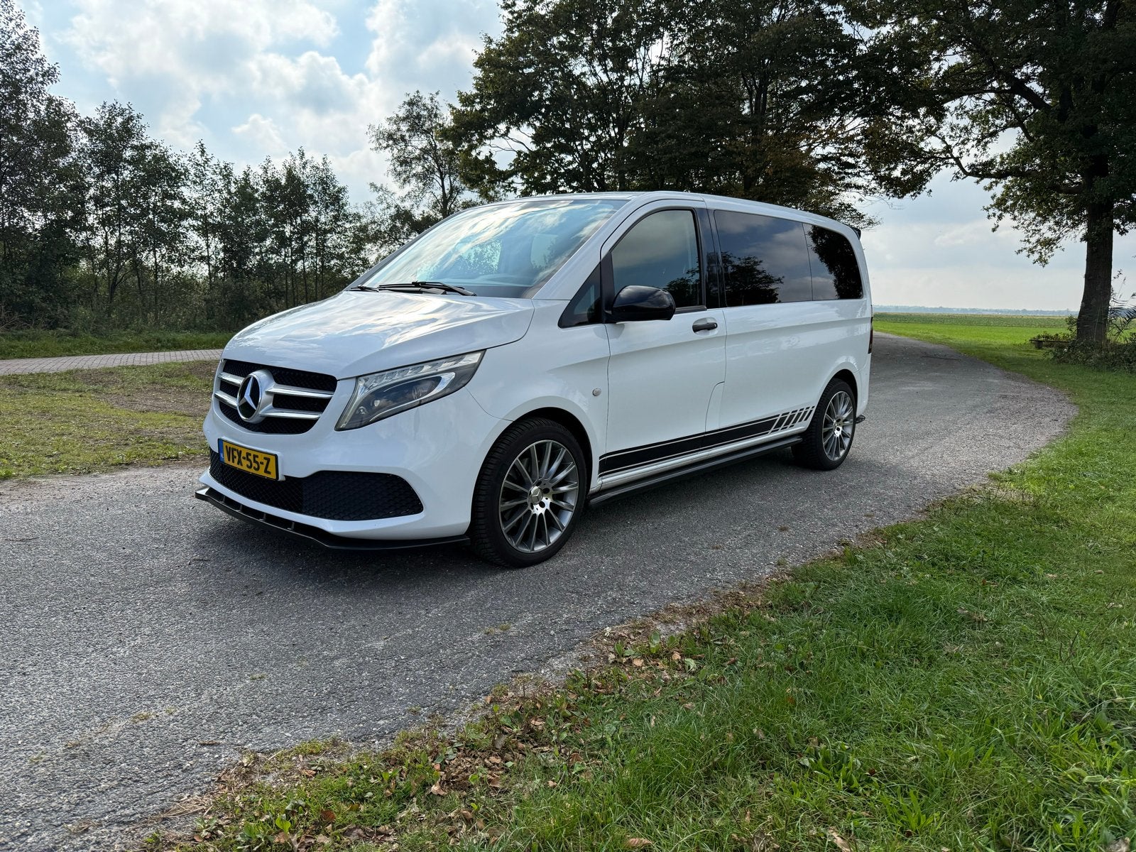 Mercedes-Benz Vito tourer 119 van dec. 2016 Wit standkachel, Auto's, 2000 kg, Wit, Mercedes-Benz, Diesel