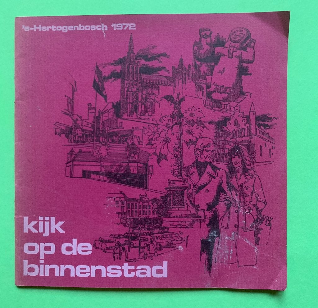 Kijk op de Binnenstad - 's-Hertogenbosch 1972