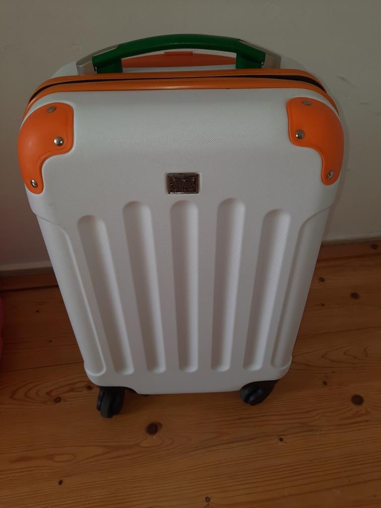 Twee x koffertje- trolley vd postcode loterij, Hard kunststof, Minder dan 50 cm, Ophalen of Verzenden, Zo goed als nieuw