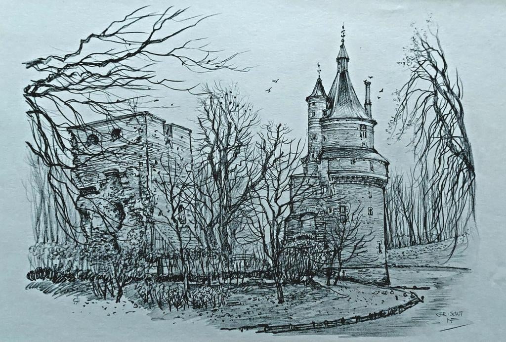 Wijk bij Duurstede ... " Kasteel Duurstede" ..., Ophalen of Verzenden