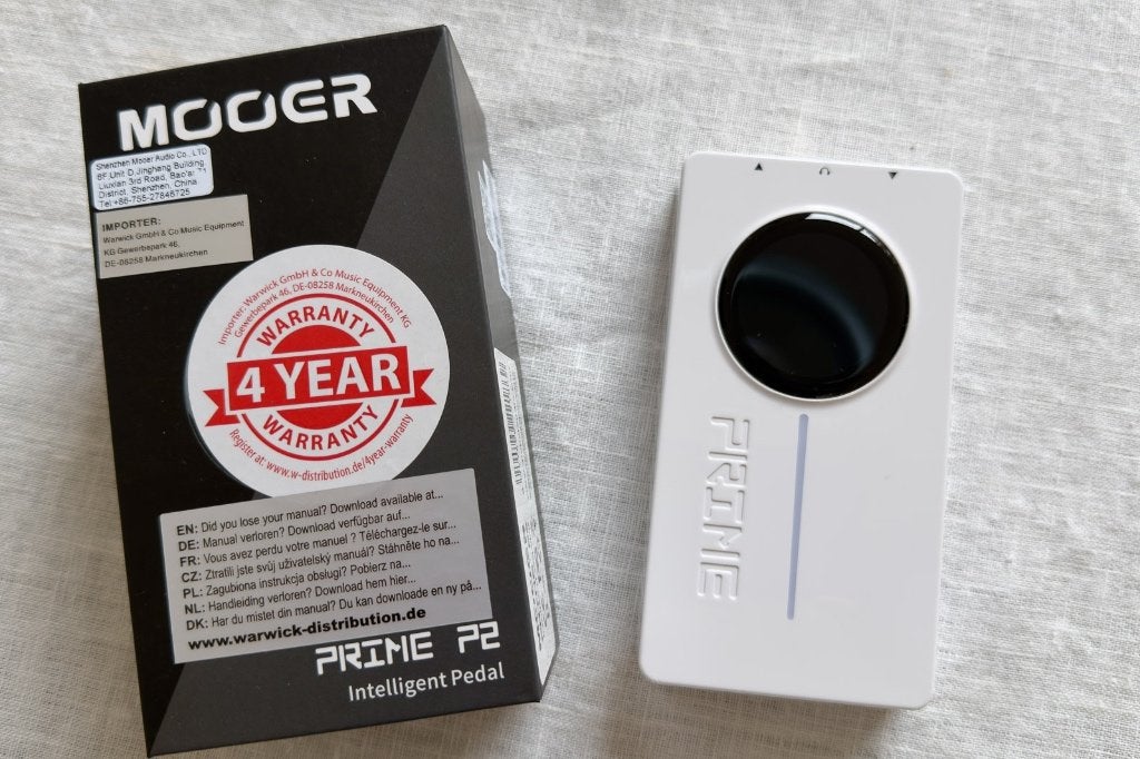 Mooer Audio Prime P2 White - Multi-effect unit, Ophalen, Zo goed als nieuw, Multi-effect
