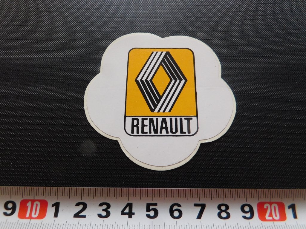 sticker RENAULT logo, Ophalen of Verzenden, Zo goed als nieuw