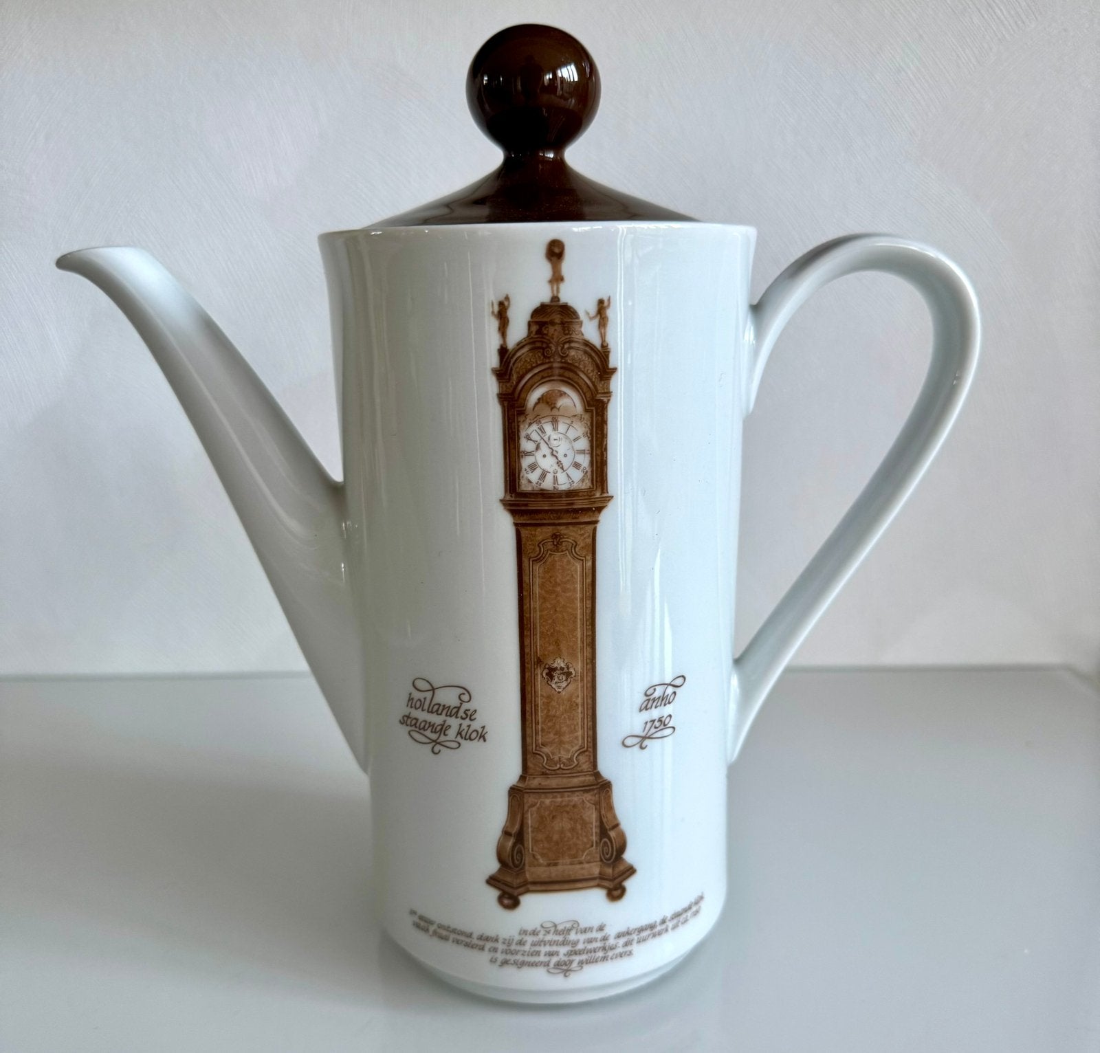 Vintage Nutroma  Koffiepot Mitterteich Porzellan Nieuwstaat!, Verzenden, Overige typen, Zo goed als nieuw, Overige stijlen
