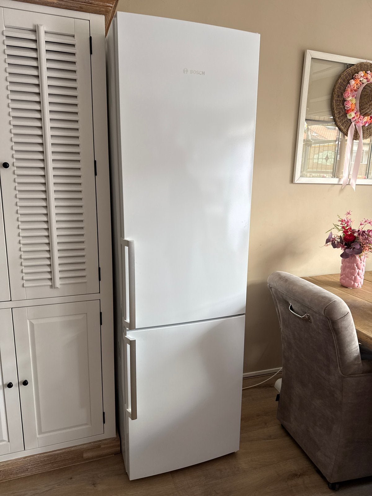 Bosch KGN39VWEP koel/vries combinatie, Ophalen, Gebruikt, 200 liter of meer, 60 cm of meer