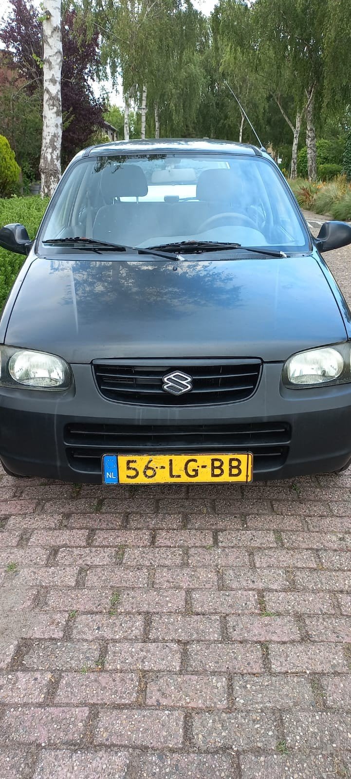 Suzuki Alto 1.1 16V 5d AGS 2002 Zwart, Auto's, Voorwielaandrijving, 750 kg, 4 cilinders, 4 stoelen