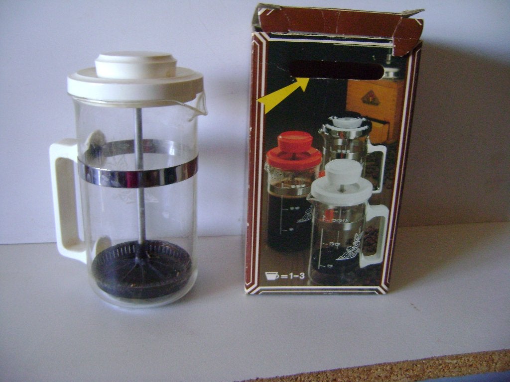 Cafetière voor 3 kopjes koffie compleet in doos, Overige typen, Ophalen of Verzenden, Nieuw