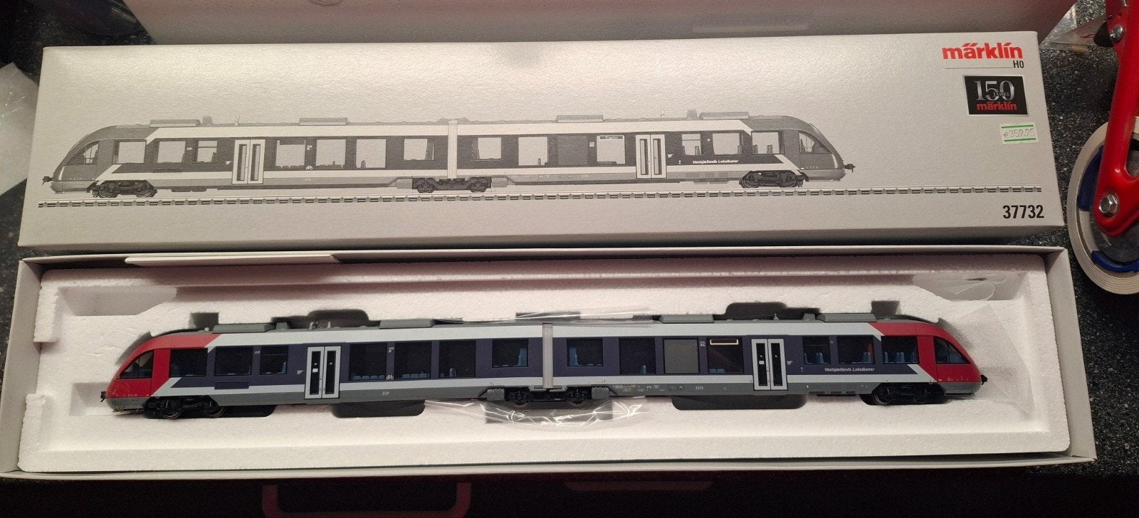 37732 marklin lok digitaal, Wisselstroom, Locomotief, Ophalen of Verzenden, Zo goed als nieuw