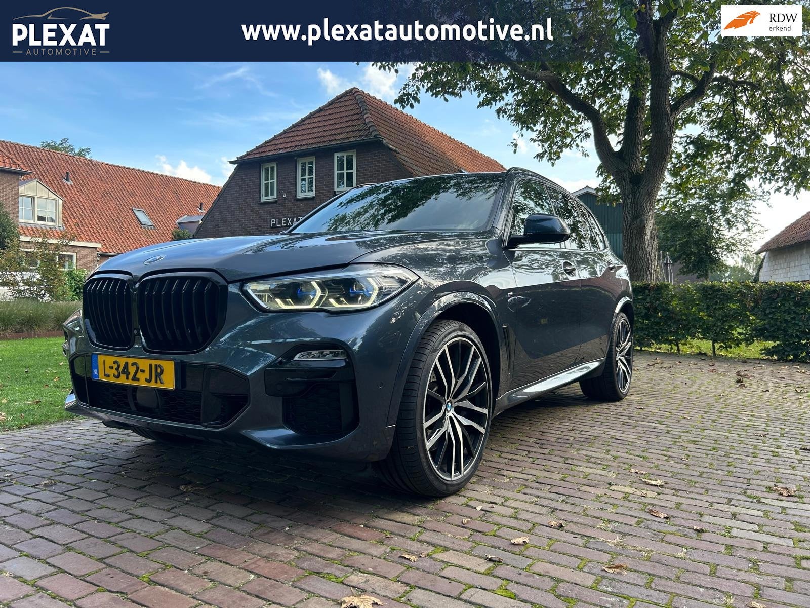 BMW X5 XDrive40i Executive Aut. | M-Pakket | SkyLounge | Ark, Auto's, Automaat, Dealer onderhouden, Gebruikt, 340 pk