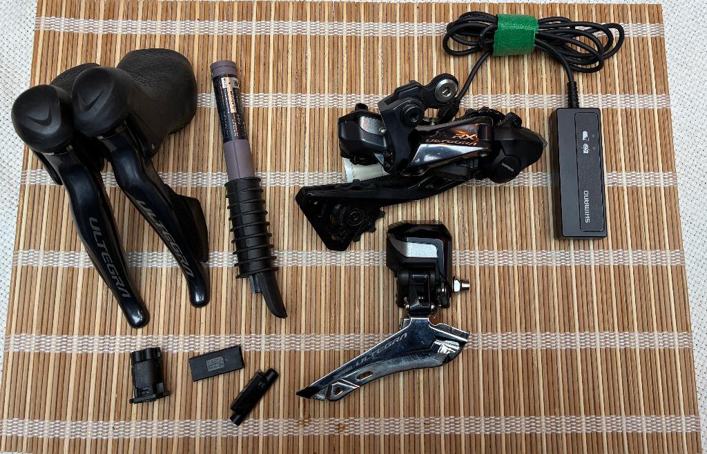 Shimano Ultegra Di2 11-speed Upgrade-Kit + D-Fly Bluetooth, Fietsen en Brommers, Fietsonderdelen, Gebruikt, Overige typen, Ophalen of Verzenden
