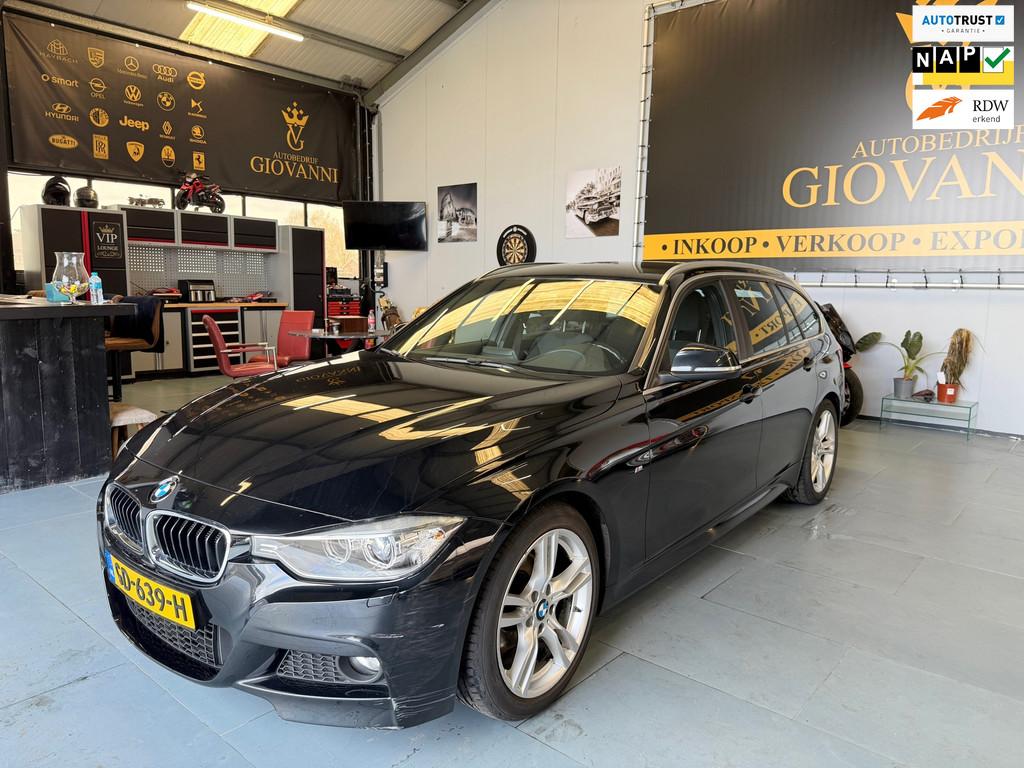 BMW 3-serie Touring 316i Executive inruil mogelijk, Gebruikt, Euro 6, 4 cilinders, Zwart