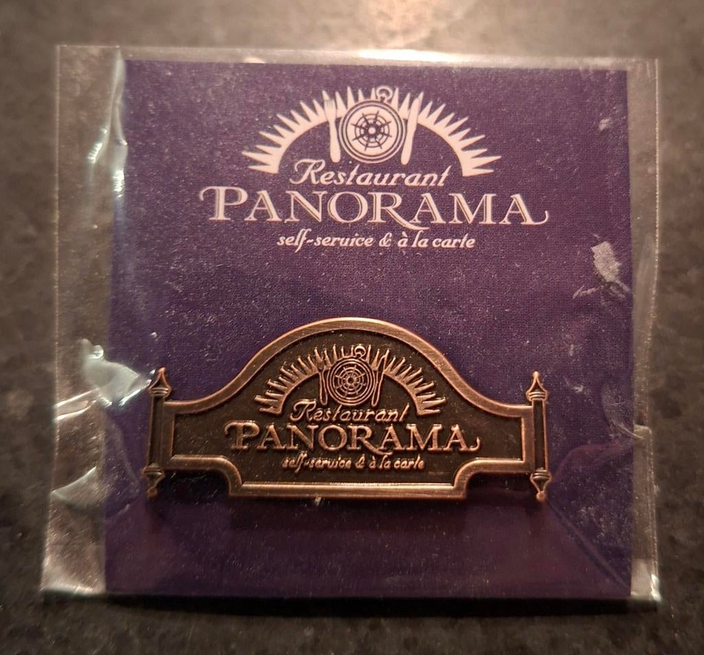 Efteling fan pin Afscheid restaurant Panorama, Ophalen, Nieuw, Button of Speldje