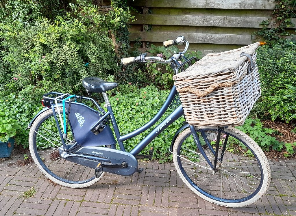 Sparta Country Tour 26 inch meisjesfiets met mand, Terugtraprem, Gebruikt, Versnellingen, SPARTA