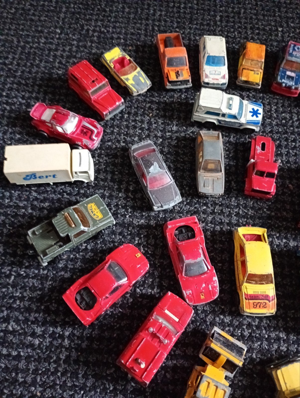 Matchbox en Majorette, 60 stuks, Ophalen of Verzenden, Gebruikt, Auto