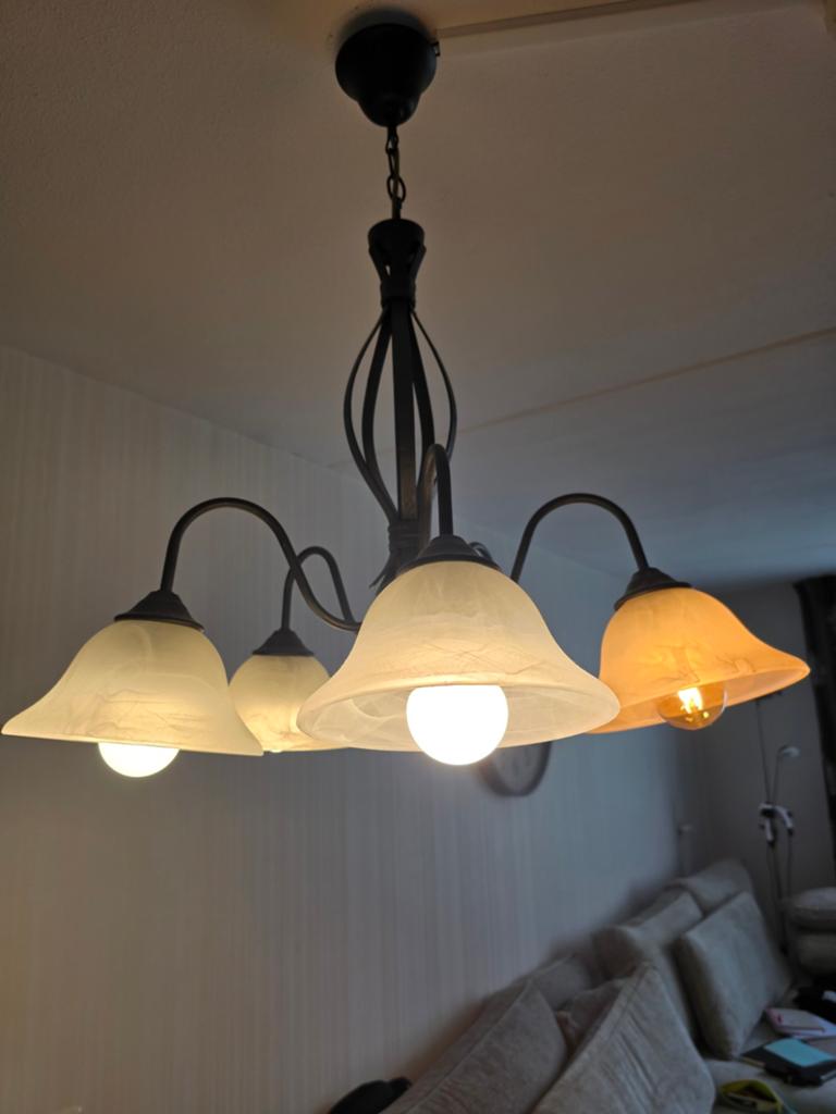 Hanglamp, Huis en Inrichting, Lampen | Hanglampen, Ophalen of Verzenden, Zo goed als nieuw, Minder dan 50 cm