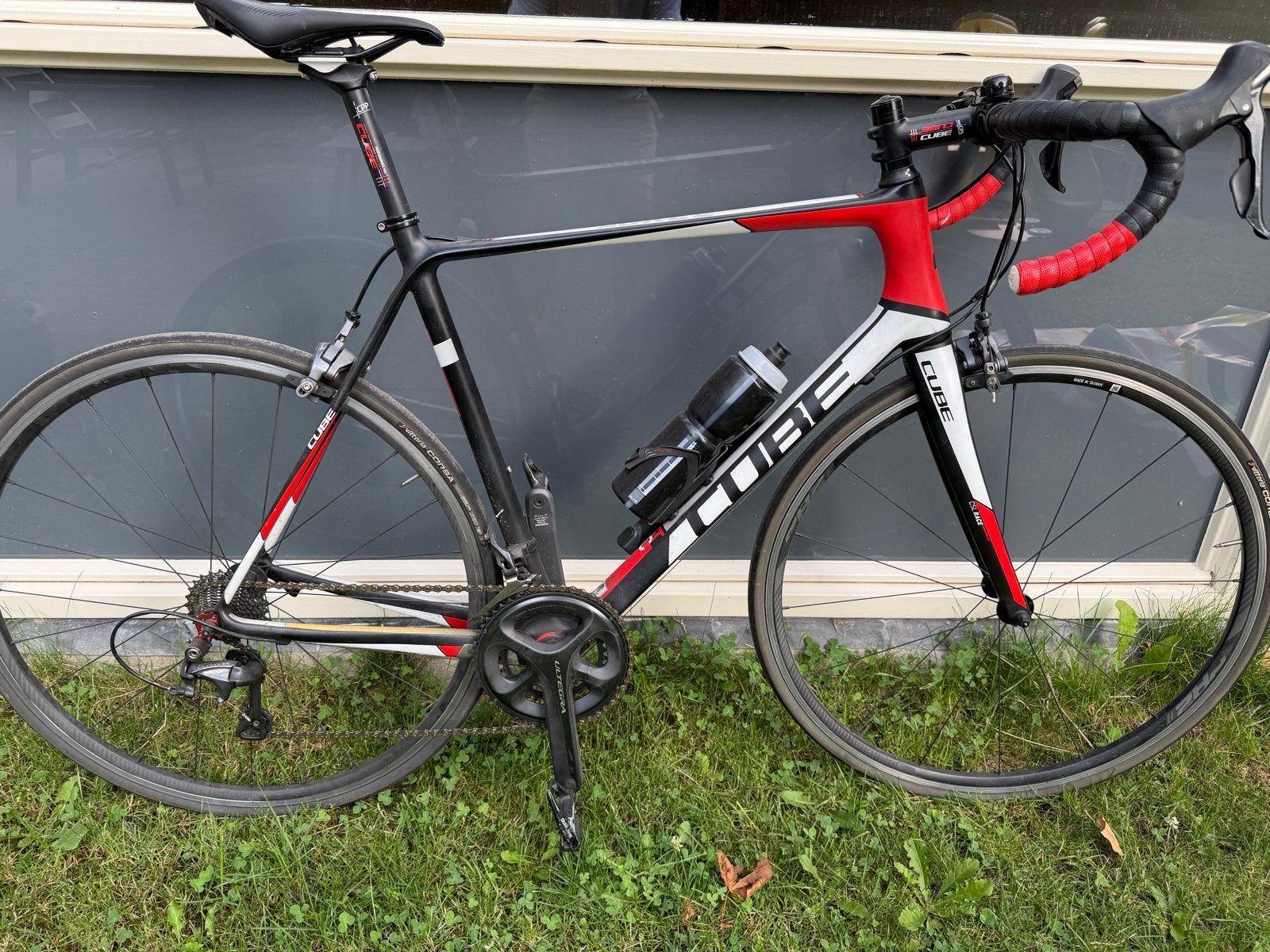Cube Carbon Racefiets Ultegra 6800 - Framemaat 60, Fietsen en Brommers, Fietsen | Racefietsen, 28 inch, Carbon, Zo goed als nieuw