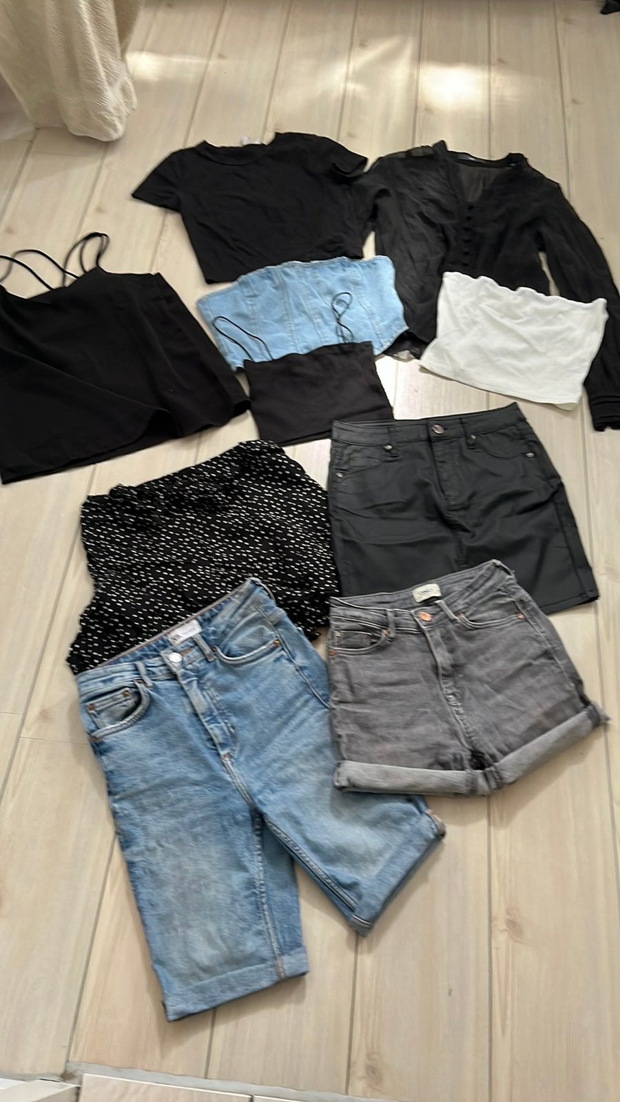 170 176 zomer pakket set meisje short korte broek jeans, Kinderen en Baby's, Ophalen of Verzenden, Gebruikt, Maat 170