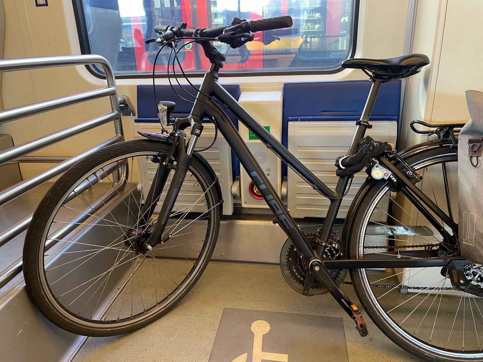 Cube fiets met versnellingen en schijfremmen, Fietsen en Brommers, Overige merken, Gebruikt, Versnellingen, Ophalen of Verzenden