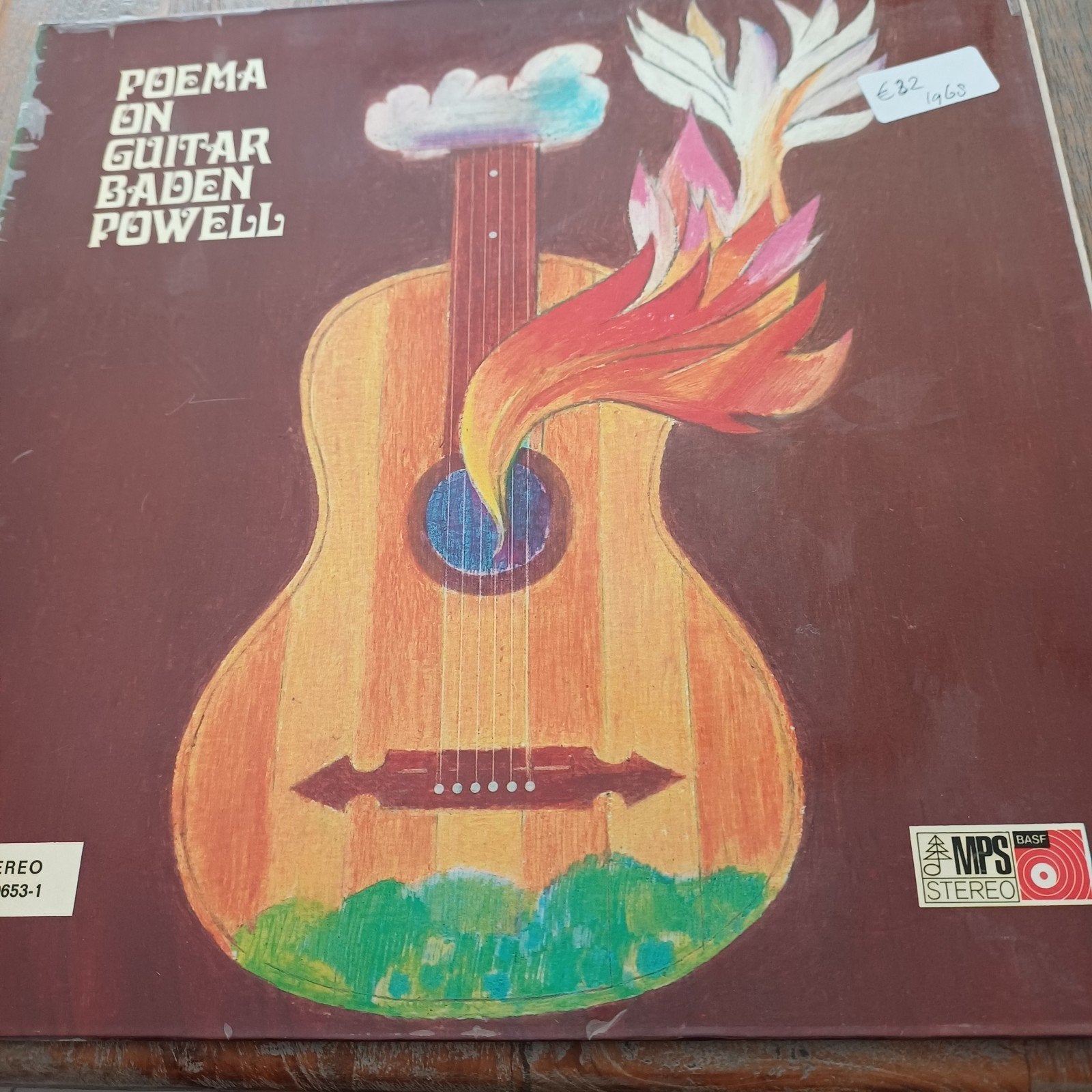 poema on guitar baden powell.  1968, Ophalen of Verzenden, Zo goed als nieuw, 12 inch