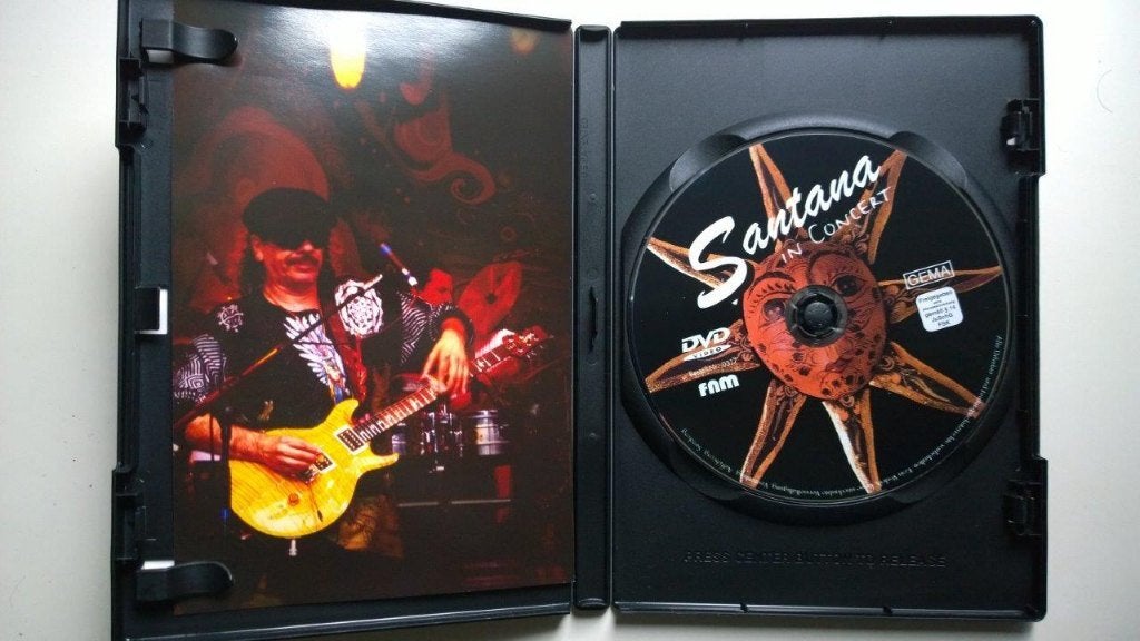 Santana - In Concert (DVD), Alle leeftijden, Ophalen of Verzenden, Zo goed als nieuw, Muziek en Concerten