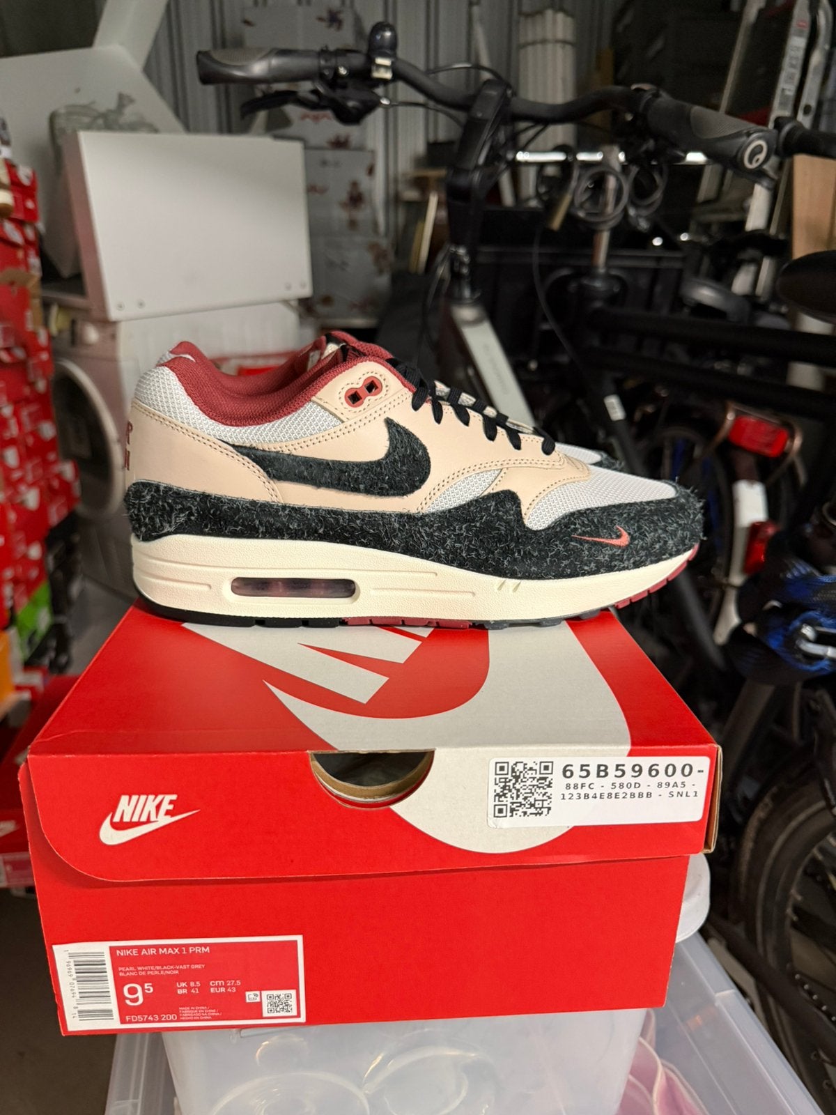 Nike Air Max 1 Keep Rippin Stop Slippin 43, Verzenden, Nieuw, Overige kleuren