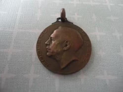 Belgische medaille, Edouard Anseele 1874-1924, Verzenden, Overige materialen, Buitenland