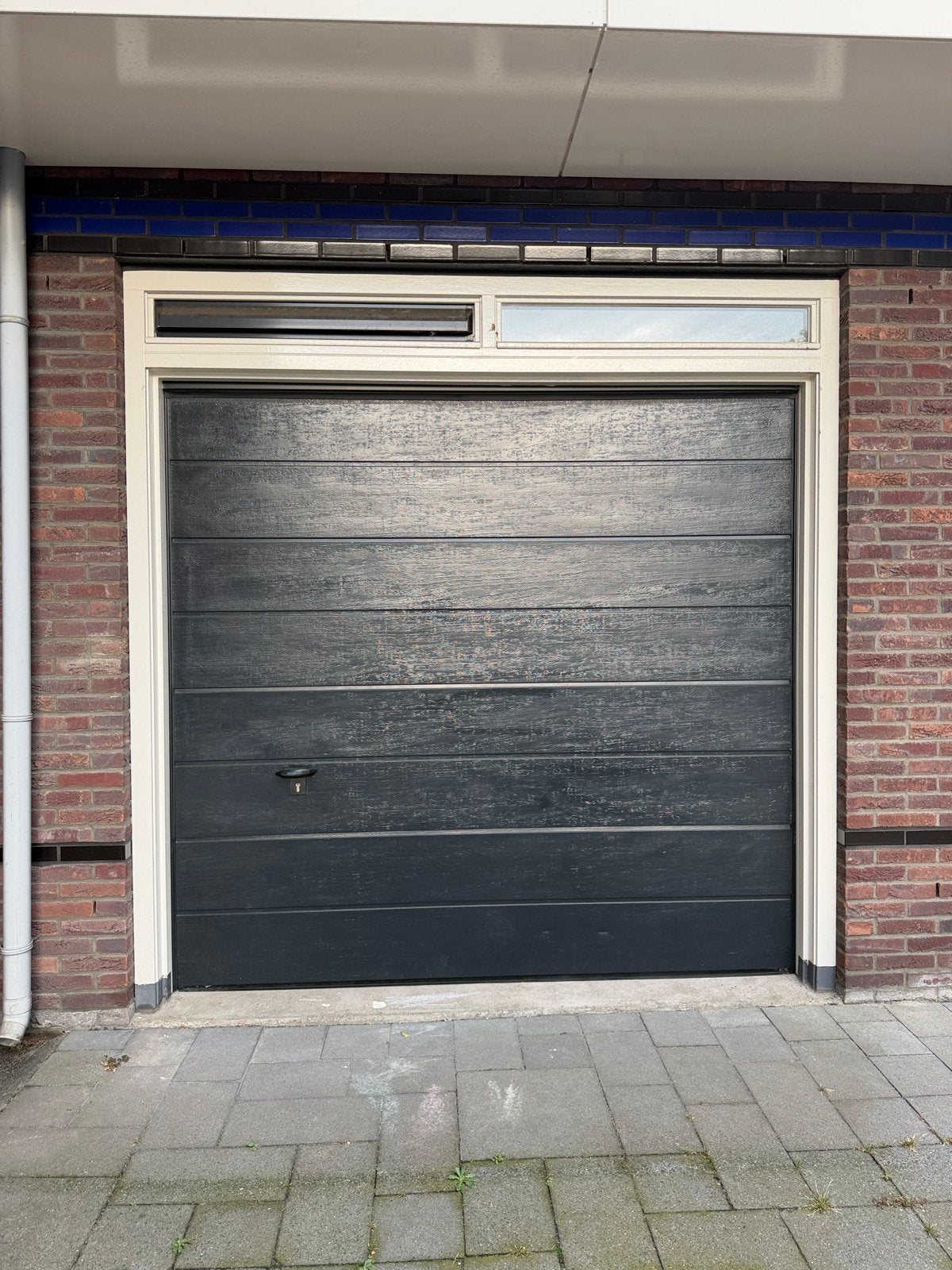 Gebruikte Novoferm Garagedeur 2250x2125mm Handbediend, Gebruikt, Garagedeur, Ophalen of Verzenden, 120 cm of meer