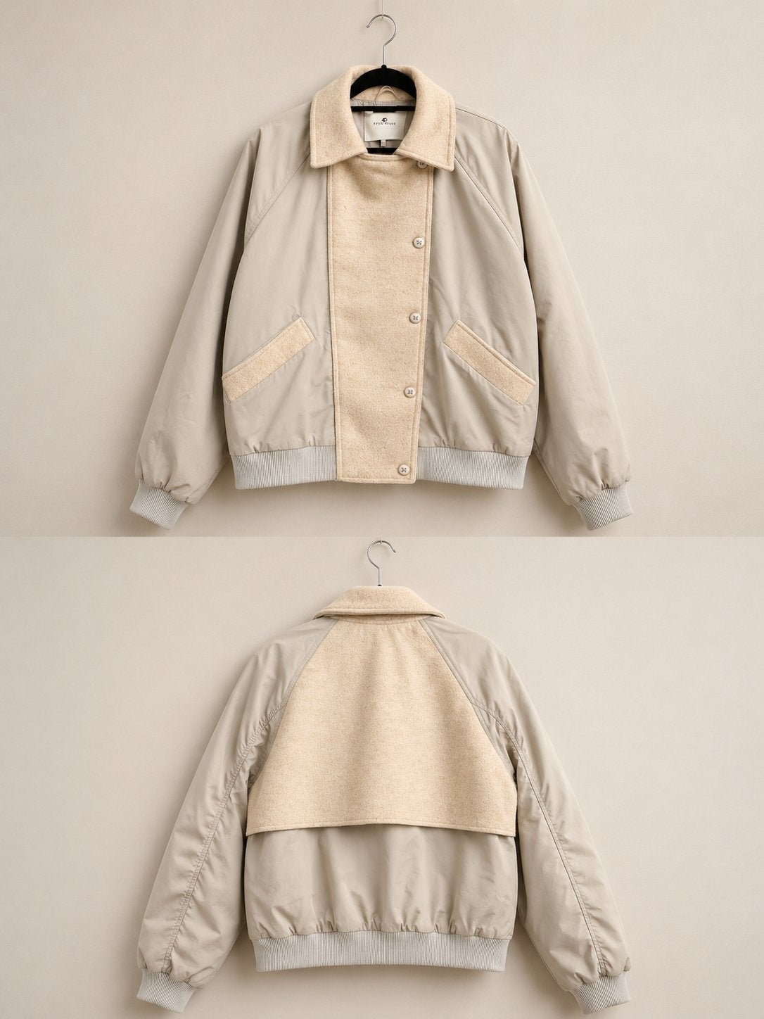 Fifth House (Nikkie Brands) Bomberjack Maat 38, Kleding | Dames, Ophalen of Verzenden, Zo goed als nieuw, Maat 38/40 (M), Beige