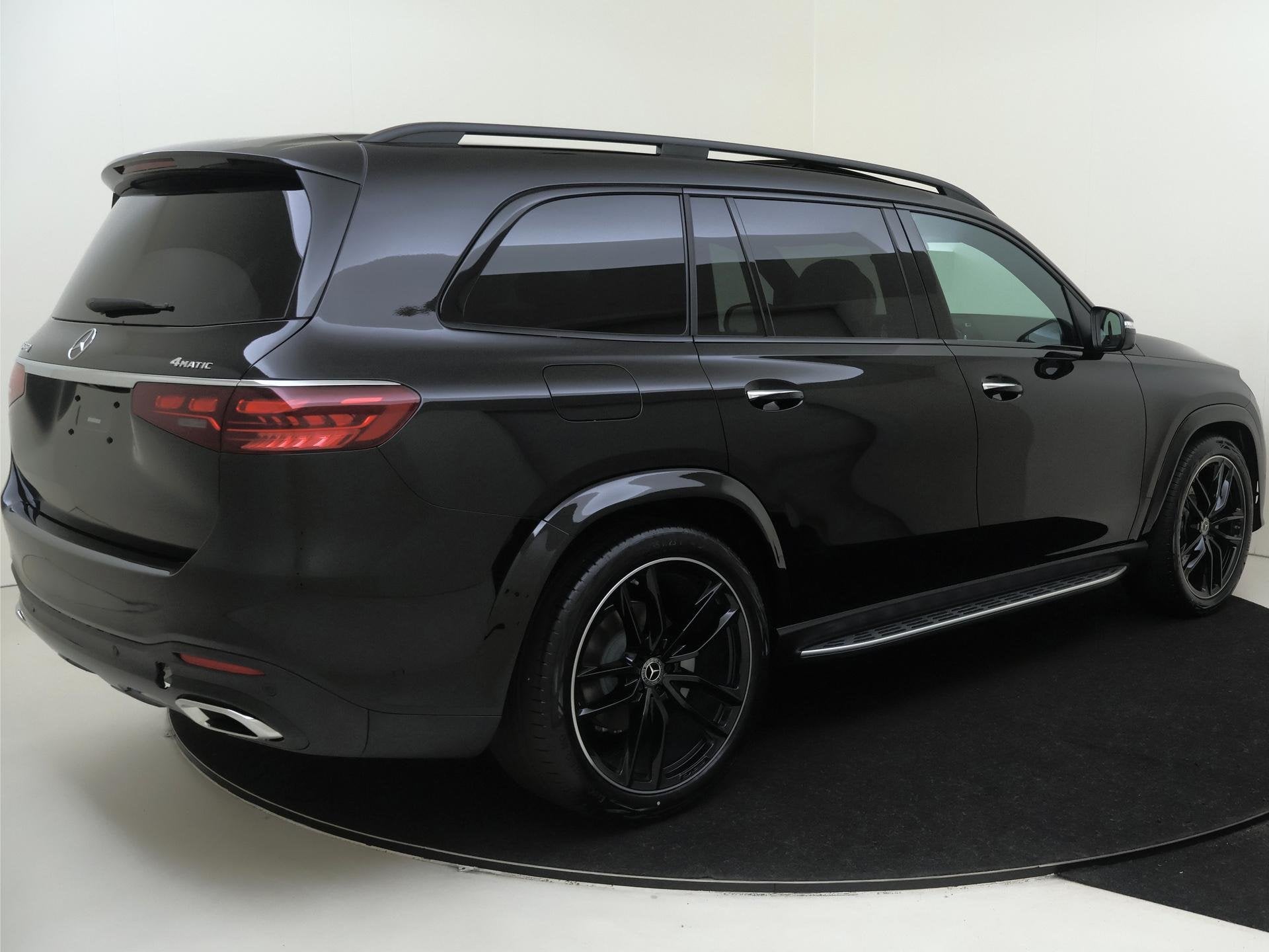 Mercedes-Benz GLS 450 4MATIC AMG Line Premium Plus /Panorama, Auto's, 12 maanden, 7 stoelen, Zwart, Leder