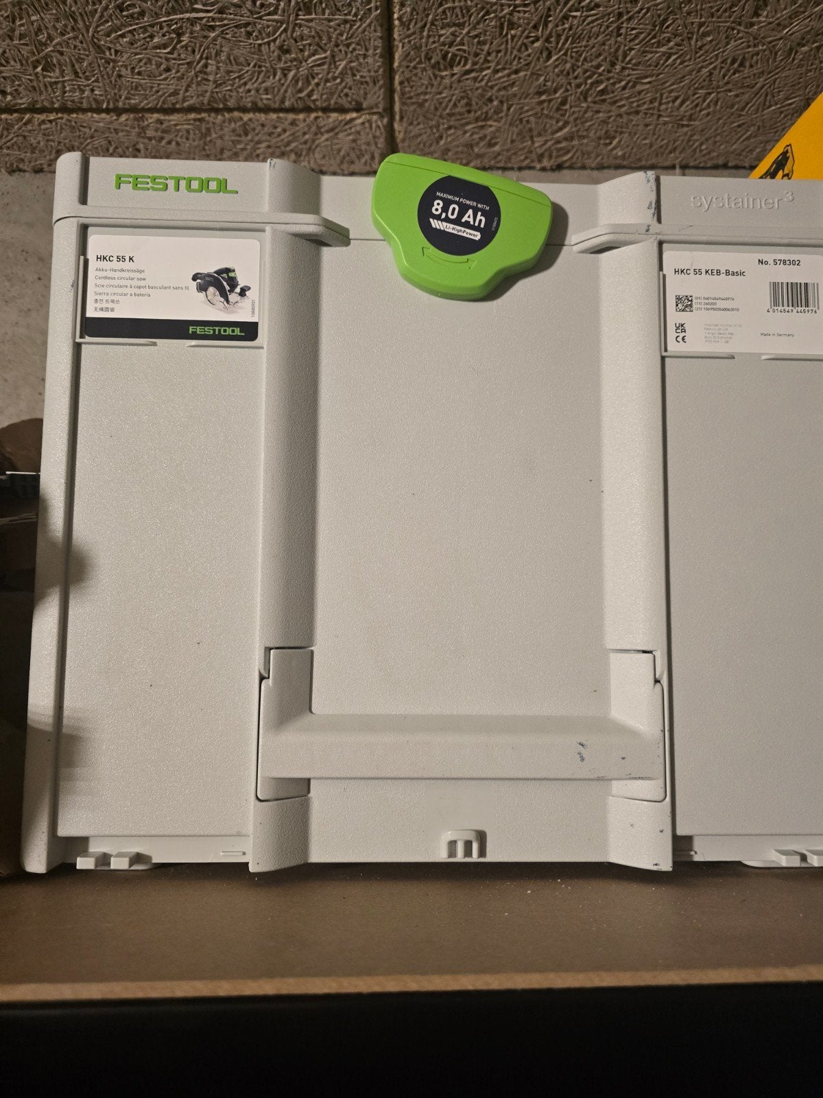 Foto 5 van Nieuwe Festool HKC 55 K Accu-Handcirkelzaag Set