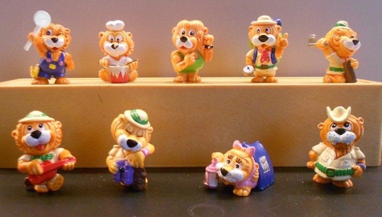 Kindersurprise Ferrero : Leo Venturas - uit 1993 = Leeuwen, Verzamelen, Verrassingseieren, Ophalen of Verzenden, Overige typen