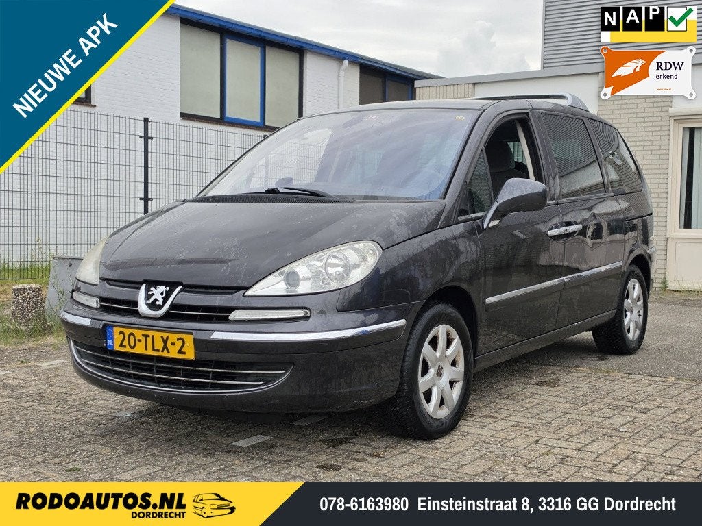 Peugeot 807 2.0 HDiF ST 7-Persoons Airco/Navi Export ✅, Euro 5, 136 pk, 8 stoelen, 1850 kg