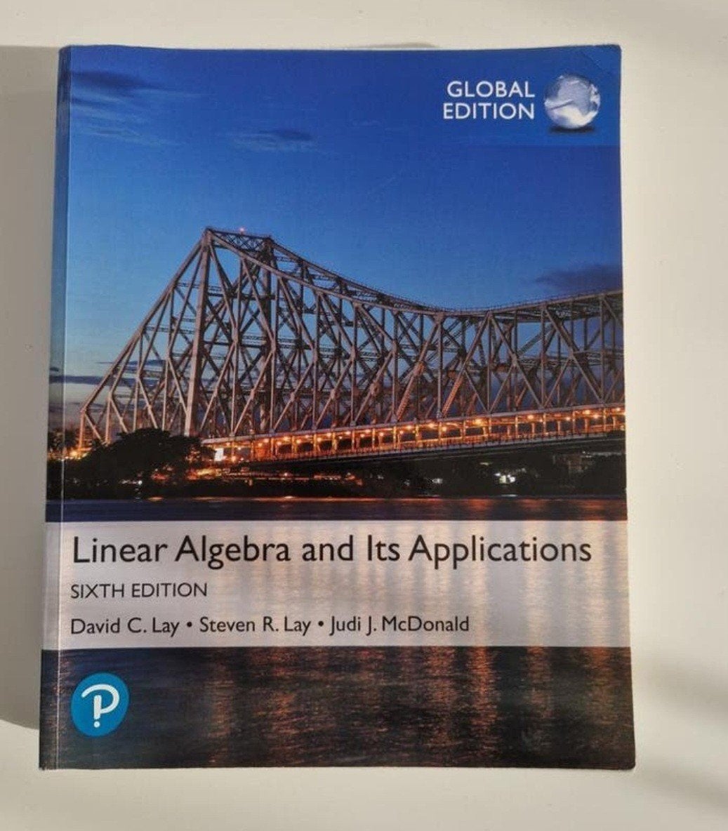 Linear Algebra and Its Applications - 6th Edition, David C. Lay, Steven R. Lay, Judi J. McDonald, Zo goed als nieuw, Beta, HBO