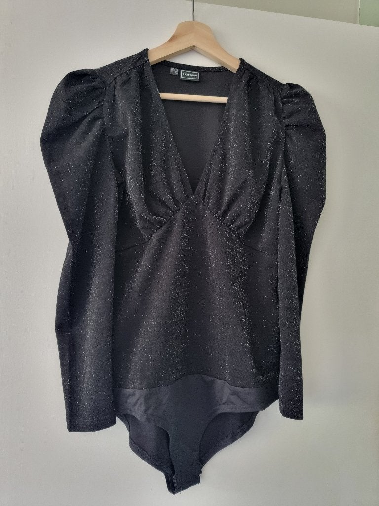 Dames Body, Zwart - Maat 40/42, Kleding | Dames, Zwart, Maat 42/44 (L), Ophalen of Verzenden, Zo goed als nieuw
