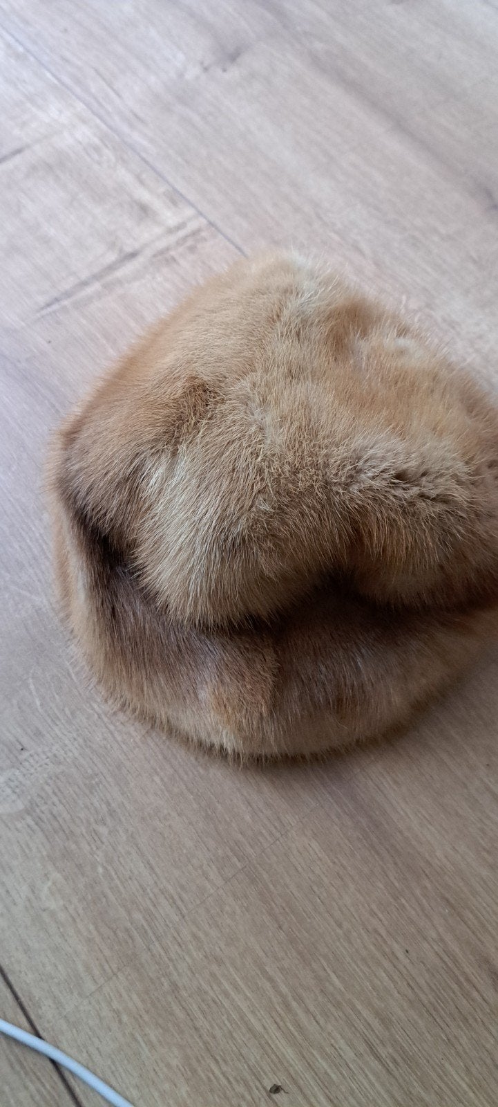 Antieke Nerts Bont Muts - Gemerkt, Antiek en Kunst, Ophalen of Verzenden, Dames, Vison veritable