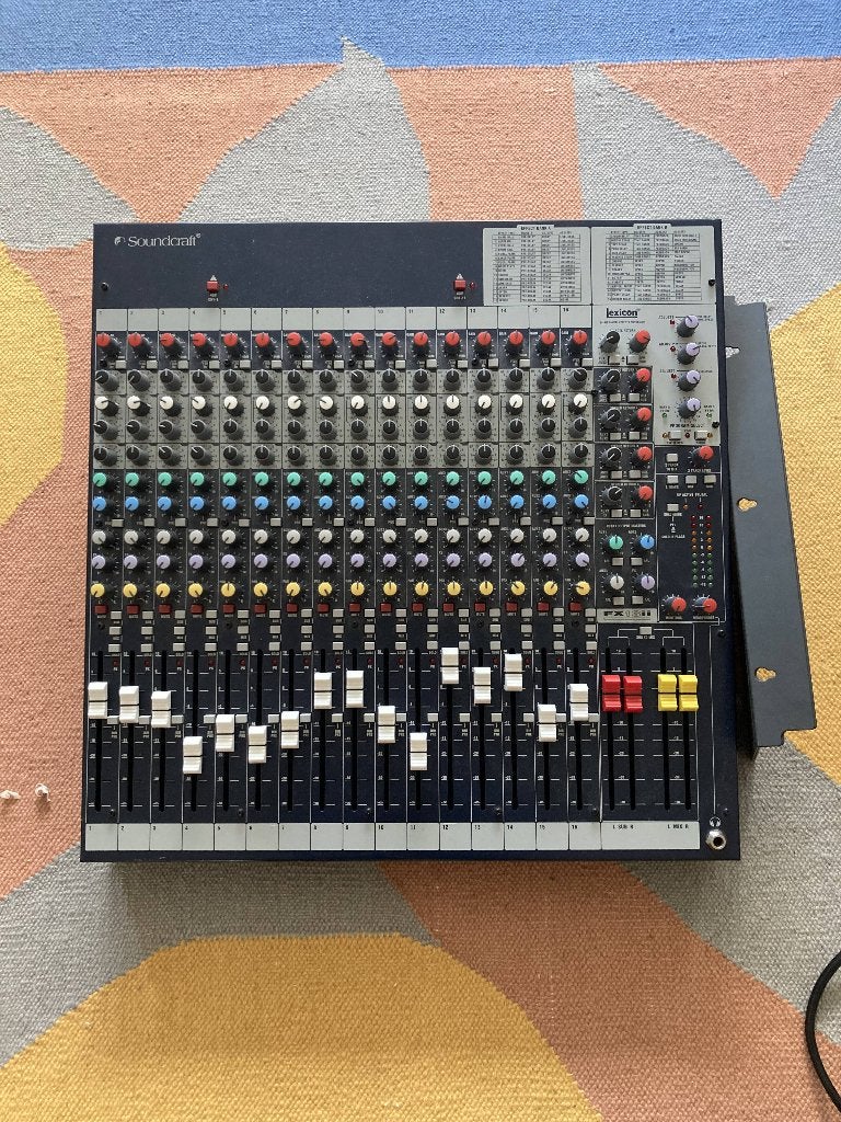 Soundcraft FX 16 II, Ophalen of Verzenden, Gebruikt, 10 tot 20 kanalen, Microfooningang