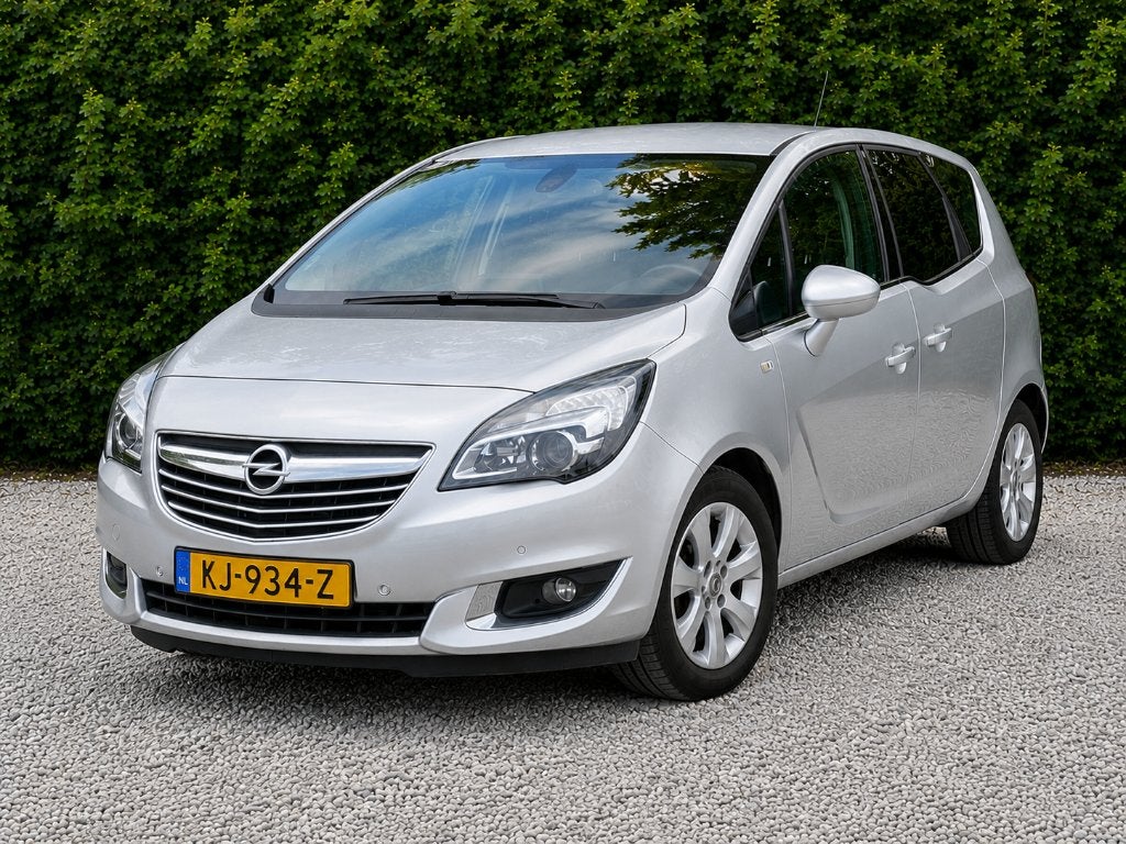 Opel Meriva 1.4 Turbo BLITZ met zeer veel opties en 1e eign., Auto's, Voorwielaandrijving, Stof, Skiluik, 4 cilinders