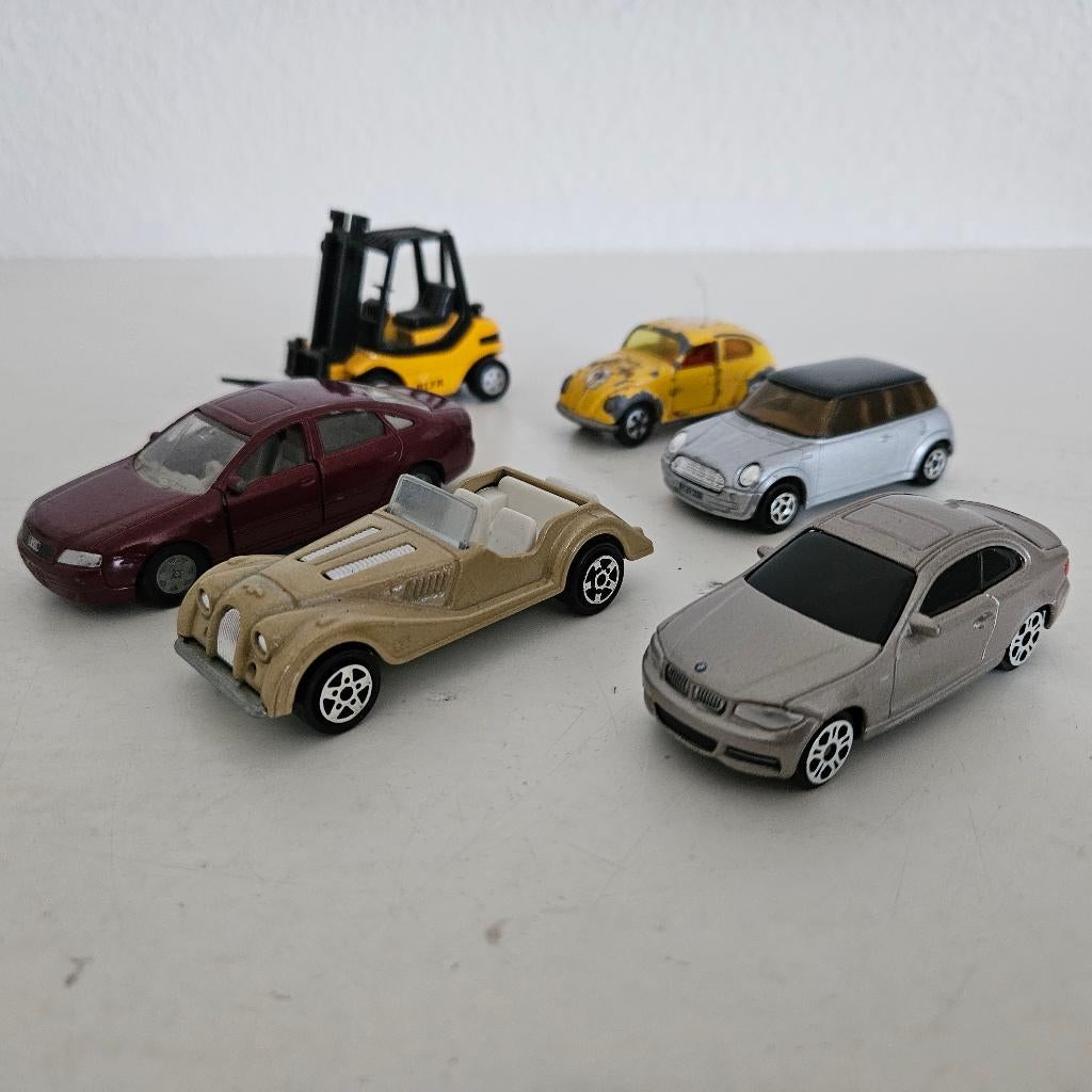 6 kleine modelauto's, Ophalen of Verzenden, Gebruikt
